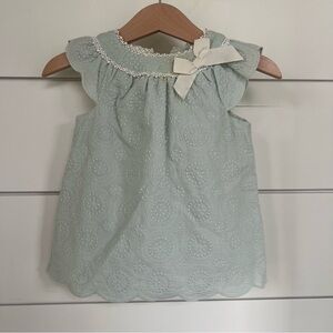 Stunning Embroidered Muted Green Dress